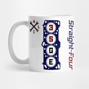 3SGE Straight Four Engine Mug